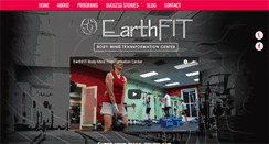 Desktop Screenshot of earthfittraining.com